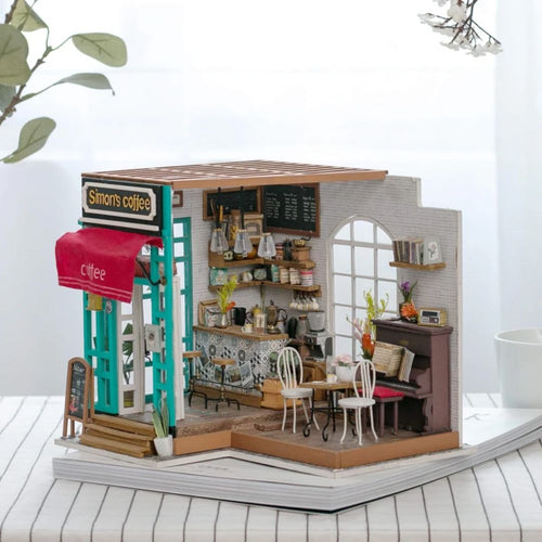 Miniaturhaus - Café von Simon