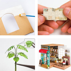 Miniaturhaus - Café von Simon