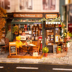 Miniaturhaus - Festliches Restaurant