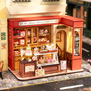 Miniaturhaus - Bäckerei Dessert mit Honig