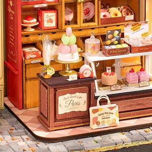 Miniaturhaus - Bäckerei Dessert mit Honig