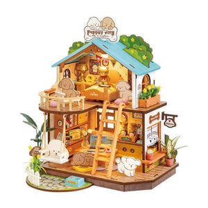 Miniaturhaus - Gemütliche Welpenvilla