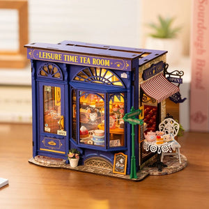 Miniaturhaus - Teestube Freizeit