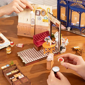 Miniaturhaus - Teestube Freizeit