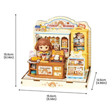 Laden Sie das Bild in den Galerie-Viewer, 3D Puzzle - Cookii Hasens Keksladen