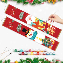 Laden Sie das Bild in den Galerie-Viewer, Malen nach Zahlen DIY Tür Banner - Weihnachtswünsche