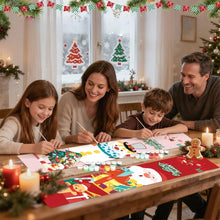 Laden Sie das Bild in den Galerie-Viewer, Malen nach Zahlen DIY Tür Banner - Weihnachtswünsche