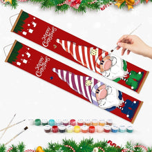 Laden Sie das Bild in den Galerie-Viewer, Malen nach Zahlen DIY Tür Banner - Weihnachtsgnome
