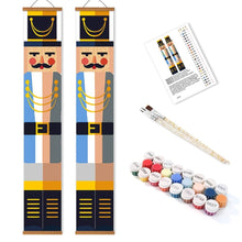 Laden Sie das Bild in den Galerie-Viewer, Malen nach Zahlen DIY Tür Banner - Königlicher Nussknacker