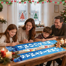 Laden Sie das Bild in den Galerie-Viewer, Malen nach Zahlen DIY Tür Banner - Frostiger Empfang