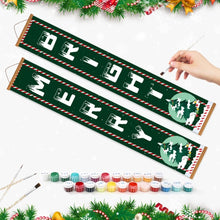 Laden Sie das Bild in den Galerie-Viewer, Malen nach Zahlen DIY Tür Banner - Fröhlich &amp; Hell