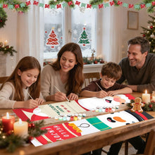 Laden Sie das Bild in den Galerie-Viewer, Malen nach Zahlen DIY Tür Banner - Schneemannfreude