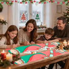 Laden Sie das Bild in den Galerie-Viewer, Malen nach Zahlen DIY Tür Banner - Kleine Weihnachtsgnome