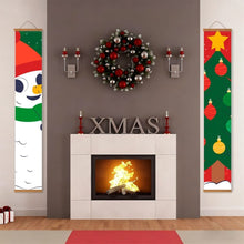 Laden Sie das Bild in den Galerie-Viewer, Malen nach Zahlen DIY Tür Banner - Lächelnder Schneemann