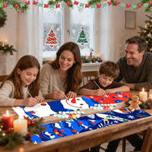 Laden Sie das Bild in den Galerie-Viewer, Malen nach Zahlen DIY Tür Banner - Fröhlicher Frosty