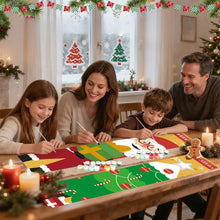 Laden Sie das Bild in den Galerie-Viewer, Malen nach Zahlen DIY Tür Banner - Weihnachtsbaum Magie