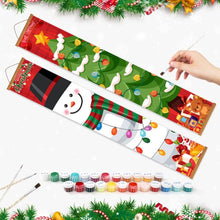Laden Sie das Bild in den Galerie-Viewer, Malen nach Zahlen DIY Tür Banner - Funkelnder Baum