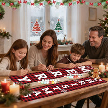 Laden Sie das Bild in den Galerie-Viewer, Malen nach Zahlen DIY Tür Banner - Süßes Weihnachten