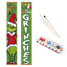 Laden Sie das Bild in den Galerie-Viewer, Malen nach Zahlen DIY Tür Banner - Weihnachtsstimmung