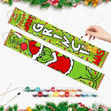 Laden Sie das Bild in den Galerie-Viewer, Malen nach Zahlen DIY Tür Banner - Fröhlich &amp; Launisch