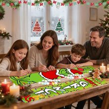 Laden Sie das Bild in den Galerie-Viewer, Malen nach Zahlen DIY Tür Banner - Fröhlich &amp; Launisch