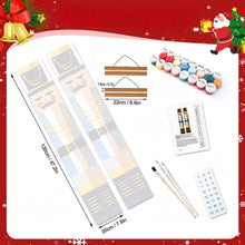 Laden Sie das Bild in den Galerie-Viewer, Malen nach Zahlen DIY Tür Banner - Nussknacker Nacht