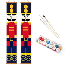 Laden Sie das Bild in den Galerie-Viewer, Malen nach Zahlen DIY Tür Banner - Nussknackerträume