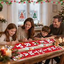 Laden Sie das Bild in den Galerie-Viewer, Malen nach Zahlen DIY Tür Banner - Frohe Weihnachten