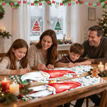 Laden Sie das Bild in den Galerie-Viewer, Malen nach Zahlen DIY Tür Banner - Verschneite Gnome