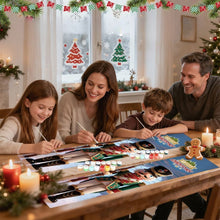 Laden Sie das Bild in den Galerie-Viewer, Malen nach Zahlen DIY Tür Banner - Weihnachtsballett