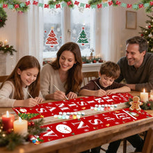 Laden Sie das Bild in den Galerie-Viewer, Malen nach Zahlen DIY Tür Banner - Lass es schneien