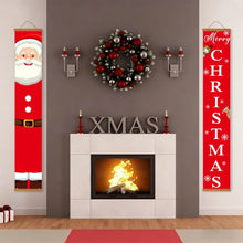 Laden Sie das Bild in den Galerie-Viewer, Malen nach Zahlen DIY Tür Banner - Klassischer Weihnachtsmann