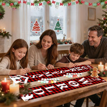 Laden Sie das Bild in den Galerie-Viewer, Malen nach Zahlen DIY Tür Banner - Weihnachtswelt