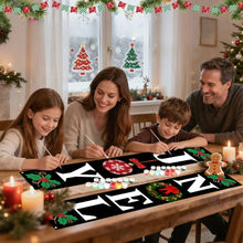 Laden Sie das Bild in den Galerie-Viewer, Malen nach Zahlen DIY Tür Banner - Weihnachtsfreude