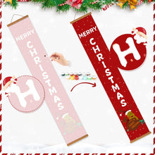 Laden Sie das Bild in den Galerie-Viewer, Malen nach Zahlen DIY Tür Banner - Fröhlicher Weihnachtsmann