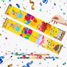 Laden Sie das Bild in den Galerie-Viewer, Malen nach Zahlen DIY Tür Banner - Ballon-Girlande