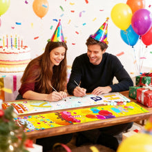 Laden Sie das Bild in den Galerie-Viewer, Malen nach Zahlen DIY Tür Banner - Ballon-Girlande