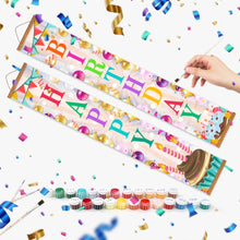 Laden Sie das Bild in den Galerie-Viewer, Malen nach Zahlen DIY Tür Banner - Partydekorationen