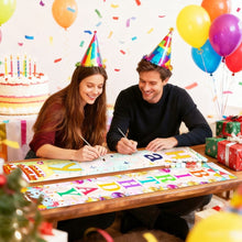 Laden Sie das Bild in den Galerie-Viewer, Malen nach Zahlen DIY Tür Banner - Partydekorationen