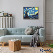 Laden Sie das Bild in den Galerie-Viewer, Diamond Painting | Diamond Painting - Starry Night | Diamond Painting Famous Paintings famous paintings | FiguredArt