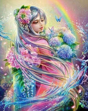 Laden Sie das Bild in den Galerie-Viewer, Diamond Painting, Bunte Frau