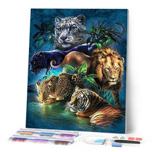 Laden Sie das Bild in den Galerie-Viewer, Diamond Painting | Diamond Painting - Animals of the Jungle | animals Diamond Painting Animals | FiguredArt