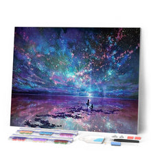 Laden Sie das Bild in den Galerie-Viewer, Diamond Painting | Diamond Painting - Starry Sky and Romance | Diamond Painting Landscapes landscapes | FiguredArt
