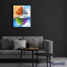 Laden Sie das Bild in den Galerie-Viewer, Diamond Painting | Diamond Painting - The 4 seasons | Diamond Painting Landscapes landscapes | FiguredArt