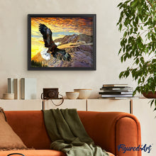 Laden Sie das Bild in den Galerie-Viewer, Diamond Painting | Diamond Painting - Flight of the Eagle | animals Diamond Painting Animals eagles | FiguredArt