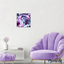 Laden Sie das Bild in den Galerie-Viewer, Diamond Painting | Diamond Painting - Lion Head Fancy | animals Diamond Painting Animals lions | FiguredArt