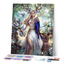 Laden Sie das Bild in den Galerie-Viewer, Diamond Painting | Diamond Painting - Queen of Reindeer | animals deer Diamond Painting Animals | FiguredArt