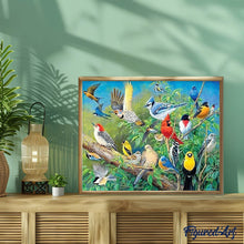 Laden Sie das Bild in den Galerie-Viewer, Diamond Painting | Diamond Painting - Tropical Birds | animals birds Diamond Painting Animals | FiguredArt