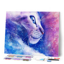 Laden Sie das Bild in den Galerie-Viewer, Diamond Painting | Diamond Painting - Cat Fantasy | animals cats Diamond Painting Animals | FiguredArt