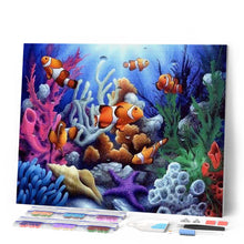 Laden Sie das Bild in den Galerie-Viewer, Diamond Painting | Diamond Painting - Clown Fish | animals Diamond Painting Animals fish | FiguredArt